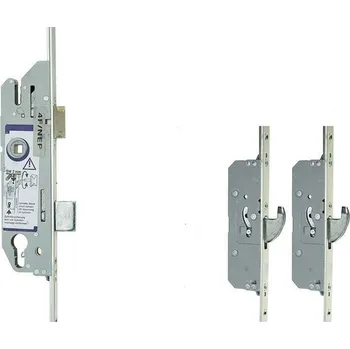 Dveřní kování FUHR vícebodový zámek s háky 855GL Provedení: Snížená výška kapsy, DM: 55, Krycí lišta: U 6 x 24 mm