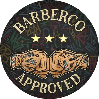 samolepka Barber samolepka BARBERCO Approved