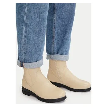 Dámská obuv Polokozačky Caprice 9-26453-45 Écru 39