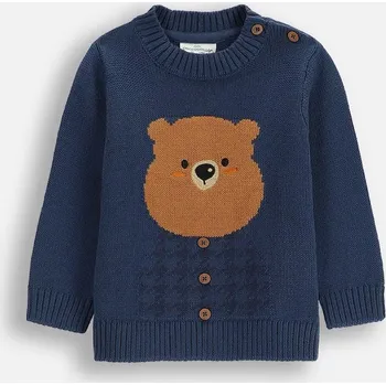 Dívčí oblečení Dětský svetr Coccodrillo ZC5172101FBN námořnická modř 59X, vel. 68