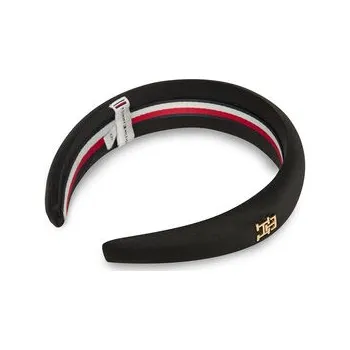 Čelenka Čelenka Tommy Hilfiger Th Elevated Chic Headband AW0AW18220 Černá OS