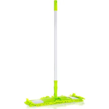 mop Mop Brilanz plochý žinylkový s teleskopickou tyčí 120 cm, světle zelený 0.43000 Kg ELEKTRO Sklad1 6003022 (0.43000 Kg ELEKTRO Sklad1 6003022)