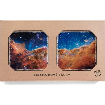 Digitální fotoaparát Mramorový tácek - Kosmické útesy v mlhovině Carina, set