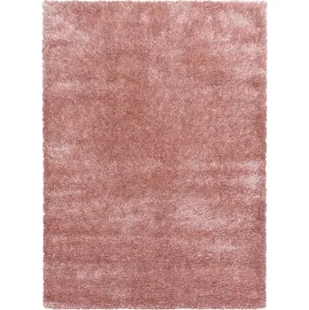 Koberec Kusový koberec Brilliant shaggy 4200 rose: Kruh průměr 200 cm