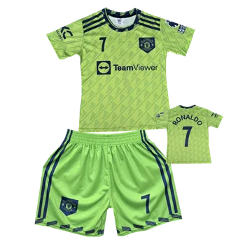 Numberoplus Dětský fotbalový dres Komplet Manchester United A1 - Cristiano Ronaldo CR7 Velikost: 16 let (vel.166-172)