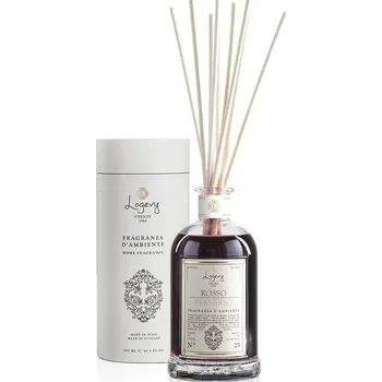 Aroma difuzér Difusér s tyčinkami - LOGEVY Rosso Perverso (Vzrušující rudá): 100 ml