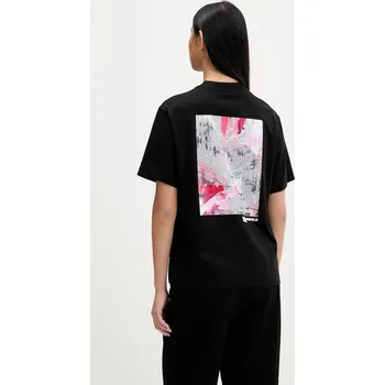 Pánská móda Bavlněné tričko Karl Lagerfeld Jeans B1W17058 černá 99X, vel. L