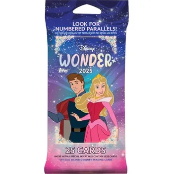 Sběratelská karetní hra Sběratelské karty Topps 2025 Disney Wonder - Fat Pack
