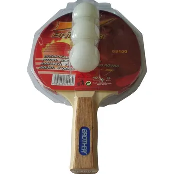 Raketový sport Pálka Brother na stolní tenis 2star s míčky 0.30000 Kg ELEKTRO Sklad1 130122 (0.30000 Kg ELEKTRO Sklad1 130122)