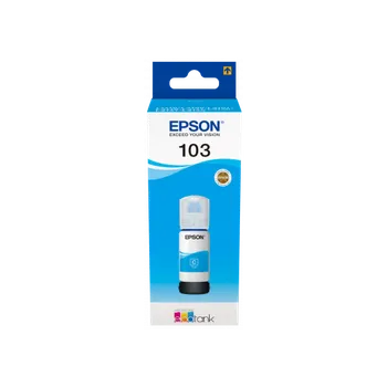 Tiskárna Inkoust Epson EcoTank 103 azurový, 65ml (7 500 stran při 5% pokrytí) 0.10000 Kg ELEKTRO Sklad1 3848082 (0.10000 Kg ELEKTRO Sklad1 3848082)