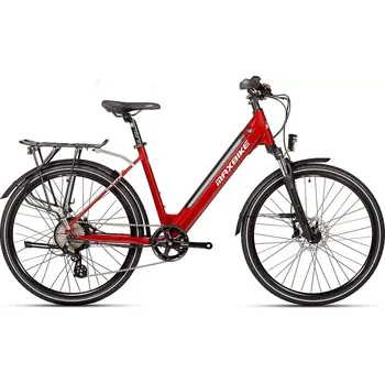 Elektrokolo MAXBIKE CIVITA 28 červená (ZDARMA Doprava + Dárek)
