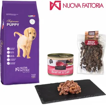 Krmivo pro psa Balíček pro štěňata Nuova Fattoria Supreme Puppy 2,5kg
