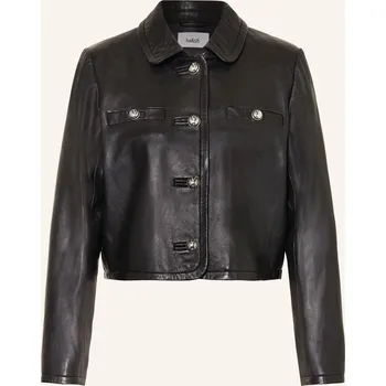 Dámský blejzr Ba&Sh Dámská Kožená Bunda Alexia, černá, 34