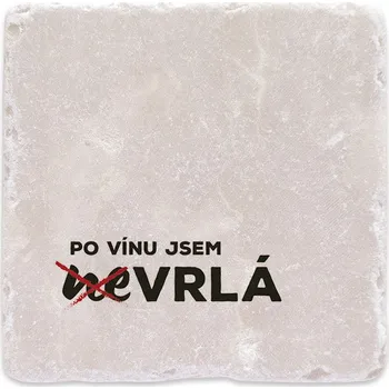 Digitální fotoaparát Mramorový tácek - Po vínu jsem vrlá