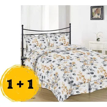 Povlečení Bavlněné povlečení Lana elegant Velikost: Na peřinu 200x220 a 2 polštáře 70x90- francouzský rozměr (atyp)