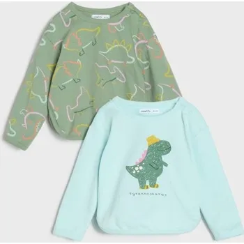 Chlapecká mikina Sinsay - Sada 2 mikin - zelená - 115CK-69X - 115CK-69X-68