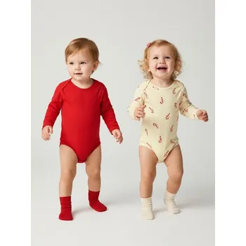 Sinsay - Bavlněné body 2 pack - krémová - 202FT-01X - 202FT-01X-68