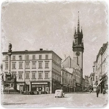 Digitální fotoaparát Mramorový tácek - Znojmo - radniční věž