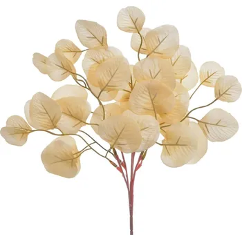 Vánoční dekorace Eukalyptus Populus - umělá větvička 38 cm
