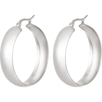 Náušnice Náušnice kruhy POPPY Silver