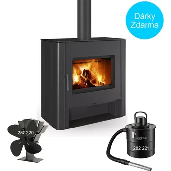 Krbová kamna Romotop TELDE plech s výměníkem TELYDW 30