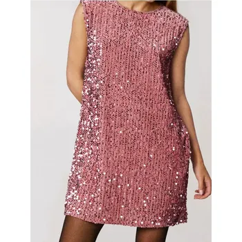 Dámské oblečení Sinsay - Minišaty - růžová - 912EY-39X - 912EY-39X-XXL