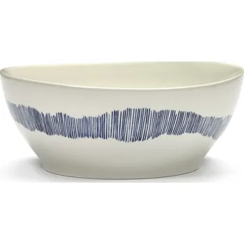 Serax, Miska Feast 18 cm, bílo-modrá - Formadore