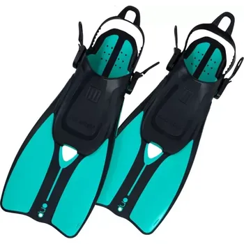 Vodní sport Oceanreef Páskové ploutve na šnorchlování DUO FINS L/XL (43 až 48) Světlemodrá LB