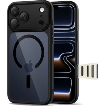 Pouzdro na mobilní telefon Kryt TECH-PROTECT MAGPEAK - podp. MagSafe - pro Apple iPhone 17 Pro Max - černý