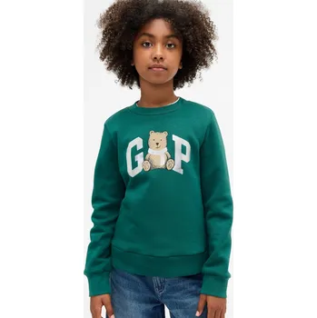 Chlapecké oblečení GAP Dívčí Dětská mikina s logem Gap Zelená S (2963001)