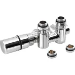 Sapho - Připojovací term sada pro střed připojení TWIN COMBI levá/lesklý chrom