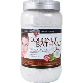 Koupelová kosmetika PALACIO Kokosová koupelová sůl, 1200 g