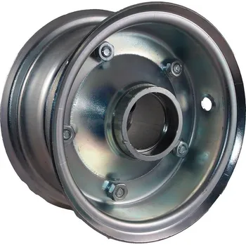 Plechové kolo Disk kola samostatný plechový půlený 350 GLP pozink. (3,00-6 ) bez ložisek 73x47mm 10700752