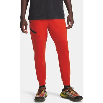 Pánská móda Pánské tepláky Under Armour UA Unstoppable Flc Jgr E 1389353-842 Oranžová XL