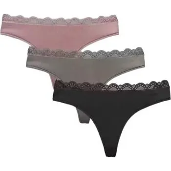 Kalhotky Dámská tanga Calvin Klein QD5300 černá XS