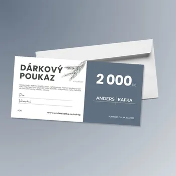 Dárkový potravinový koš ANDERS&KAFKA Dárkový poukaz v hodnotě 2000 Kč -
