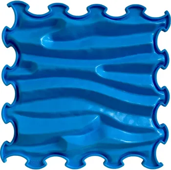 Ortoto - ortopedická podlaha Písečná vlna tvrdá Světle modrá