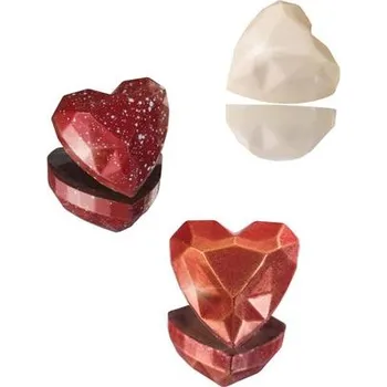 Forma na pečení FORMA NA PRALINKY - DIAMANTY SRDCE - MARTELLATO SRL