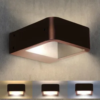 Venkovní osvětlení Brilagi - LED Venkovní svítidlo BARI LED/7W/230V 3000/4000/6000K hnědá IP54