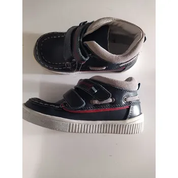 Chlapecké polobotky Protetika FALKO navy chlapecké kožené kotníkové boty