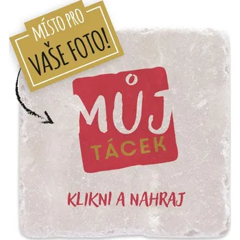 Digitální fotoaparát Mramorový tácek - Můj tácek s vlastní fotkou