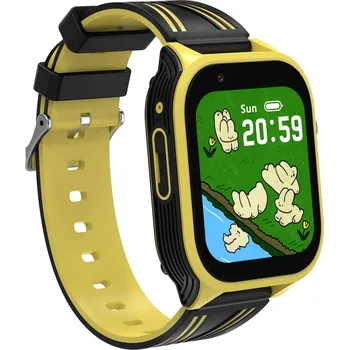 Chytré hodinky MEGALU SWLE001-YE, Dětské 4G Smart Hodinky s GPS .83" displej - Žlutá barva