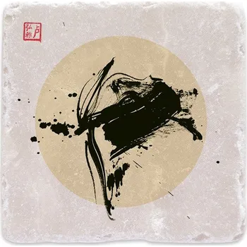 Digitální fotoaparát Mramorový tácek - Kaligrafie (n.1)