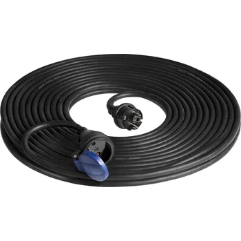 elektrický kabel Prodlužovací kabel gumový 30M, 1Z, 1,5 mm