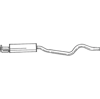 Tlumič výfuku QWP Střední tlumič výfuku QWP WEX453
