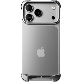 Pouzdro na mobilní telefon Ochranný rám pro iPhone 17 Pro Arc Pulse - stříbrný