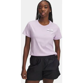 Dámské tričko Under Armour UA LC Logo SS-PPL 6003078-543 Fialová XS
