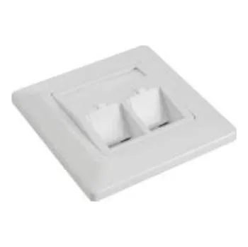 Elektrická zásuvka Zásuvka Solarix modulární pro 2 keystony pod omítku, bílá 0.15000 Kg ELEKTRO Sklad1 502202 (0.15000 Kg ELEKTRO Sklad1 502202)