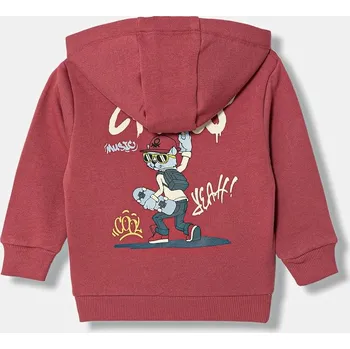 Chlapecká mikina Dětská mikina United Colors of Benetton 3J73G5046.P.Seasonal červená 92X, vel. 110