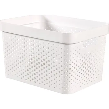 Úložný box Box Curver Infinity Dots 17L bílý 0.40000 Kg ELEKTRO Sklad1 610918 (0.40000 Kg ELEKTRO Sklad1 610918)